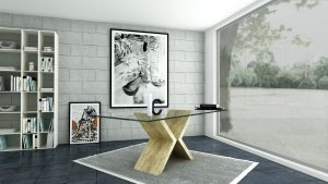 mesa comedor mármol rambla joaquín moll