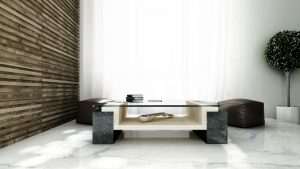 mesa mármol cristal diseño Antea Joaquín Moll