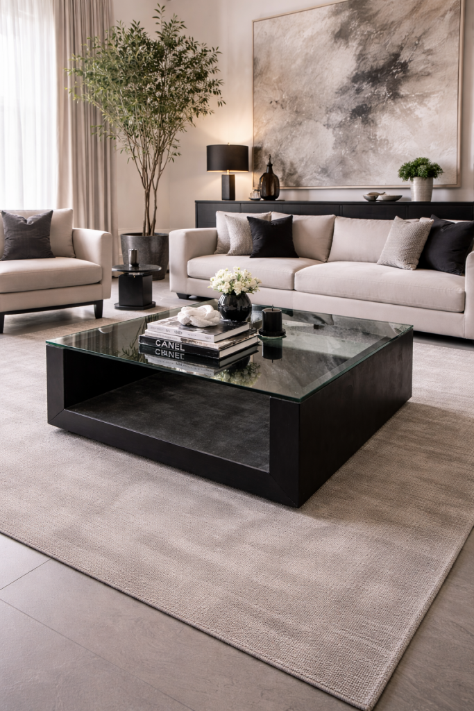 mesa amia pizarra negra natural