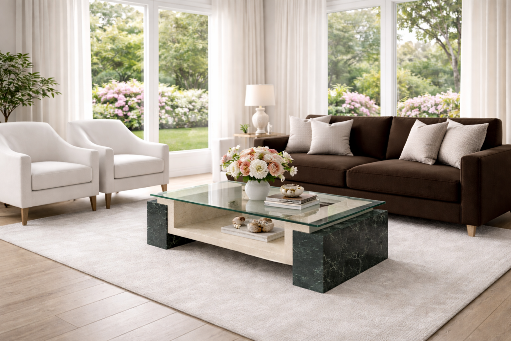 Antea Mesa Diseño Piedra: equilibrio escultórico en estado puro Antea Stone Design Table