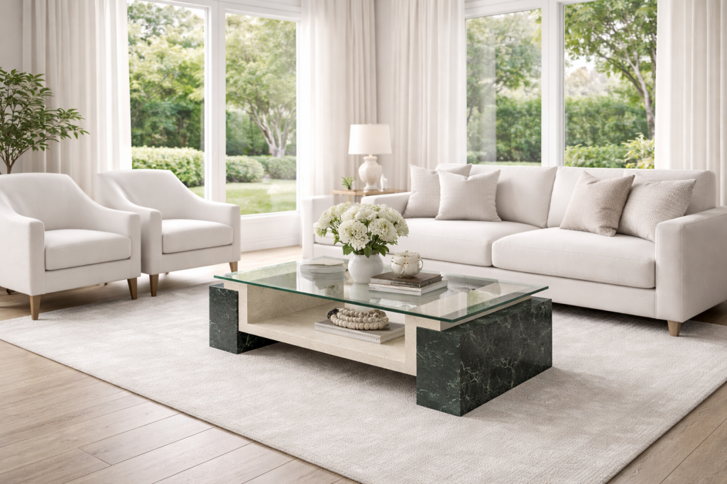 Antea Mesa Diseño Piedra: la arquitectura esencial del mármol