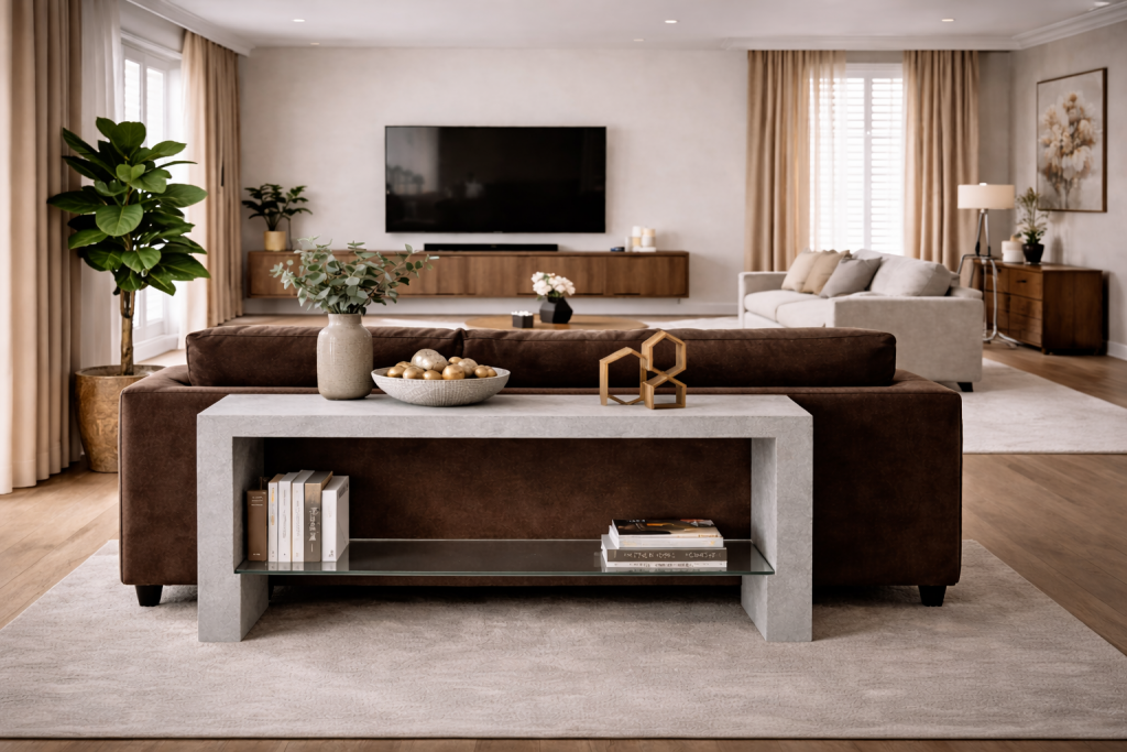 consola separador diseño en mármol Athenea