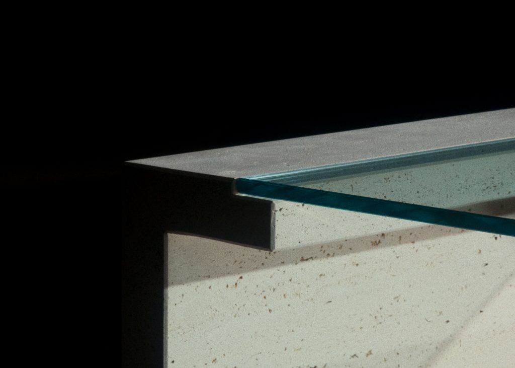 mobiliario de diseño en mármol a medida