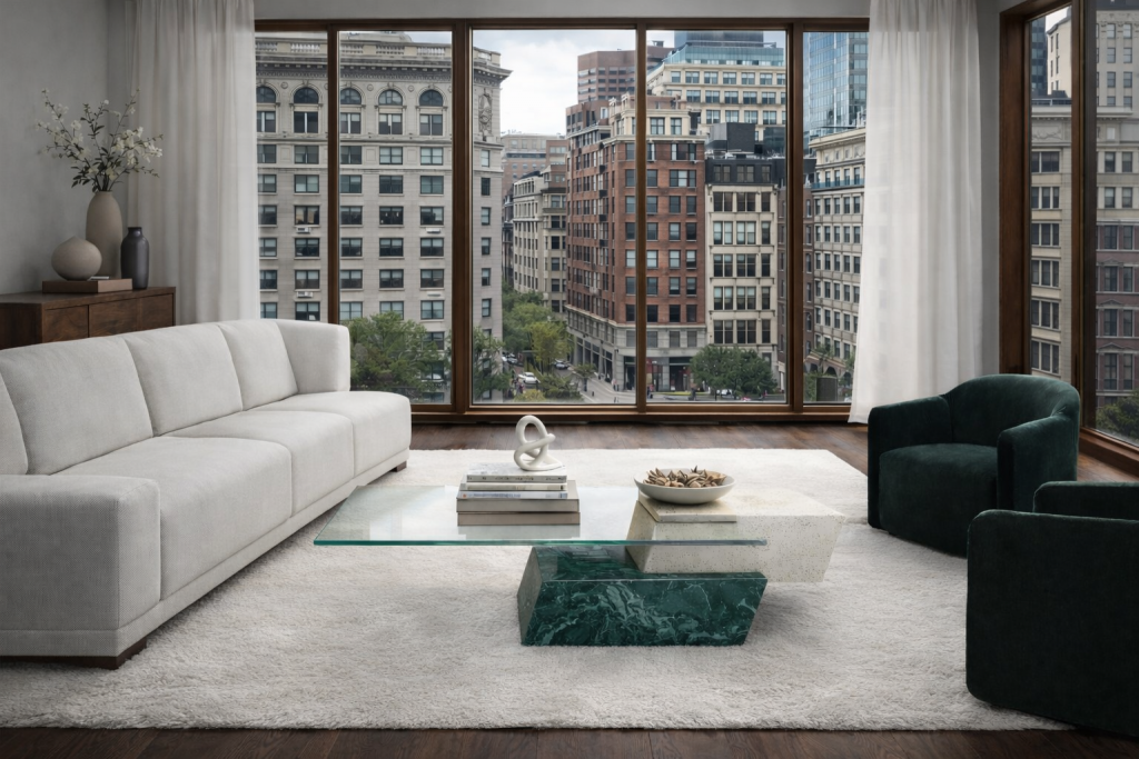 Lido Mesa Mármol Equilibrio Diseño