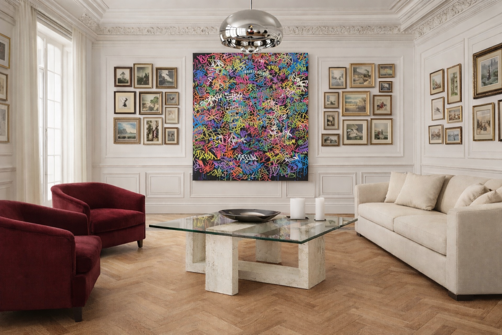 mesa salón piedra natural kliff mármol travertino