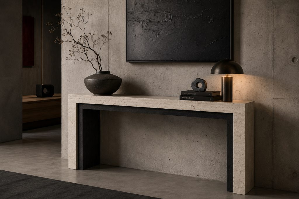 PADUA MARBLE CONSOLE TABLE