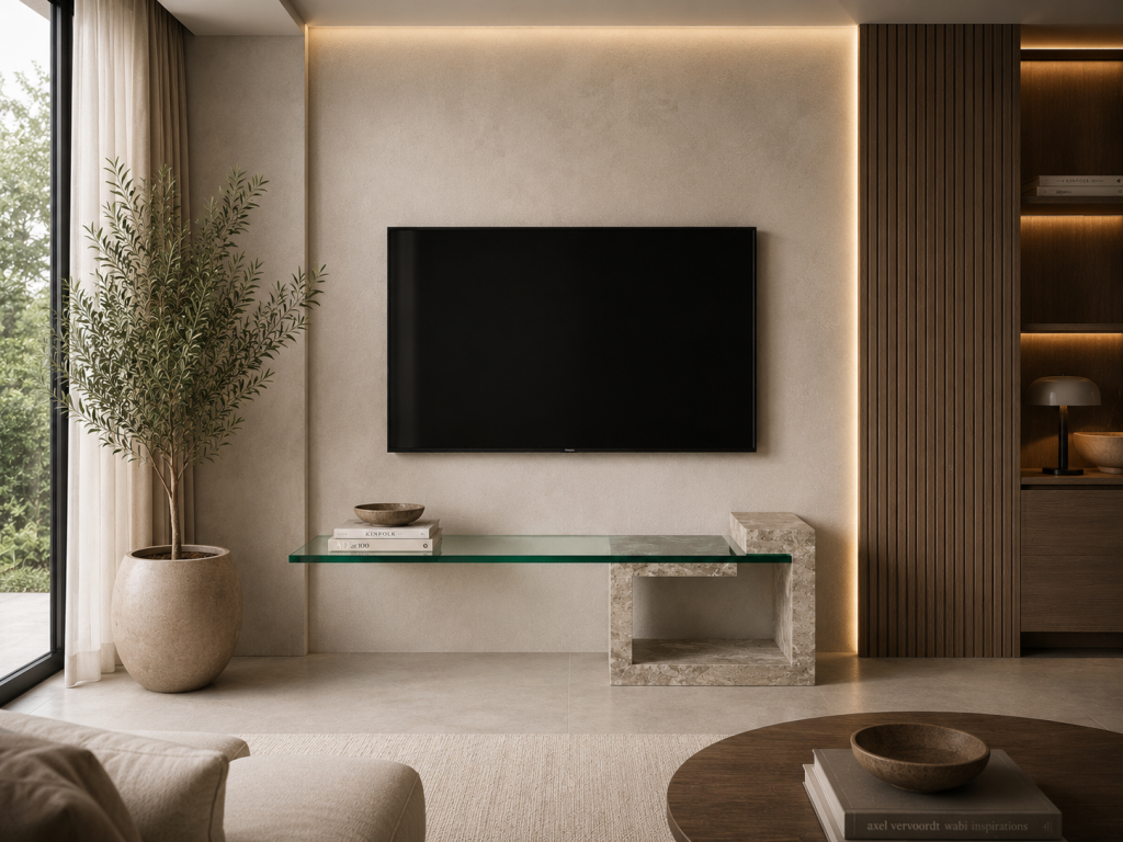 mesa tv dove mármol verde india mármol crema marfil mesas diseño fabricación españa