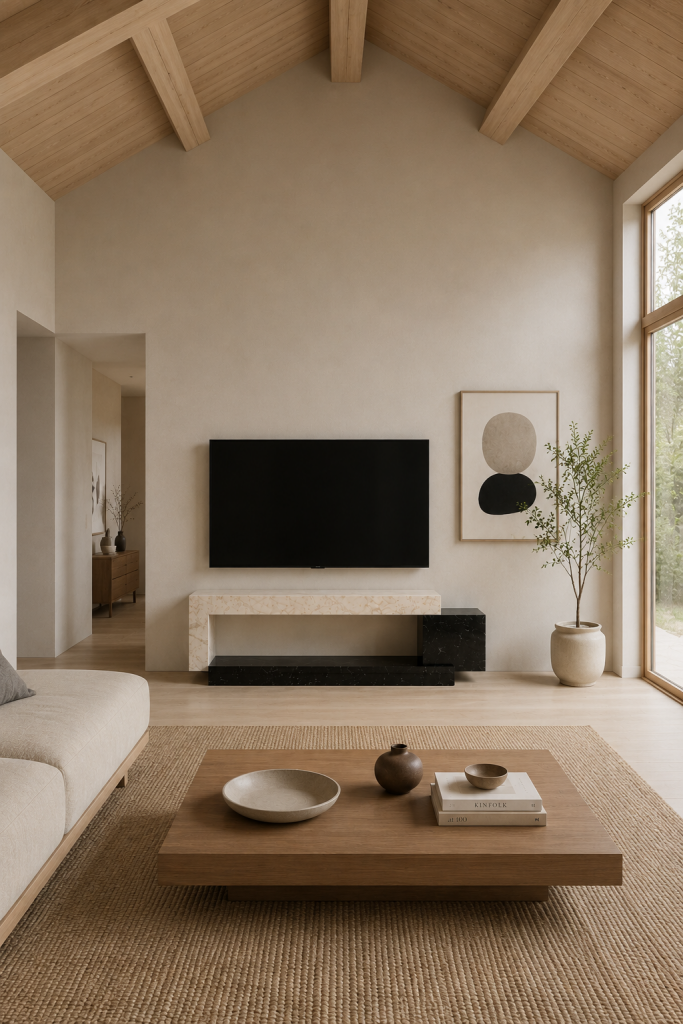Greda TV by Meddel custom designer furniture available in different marbles finishes and natural stone colours