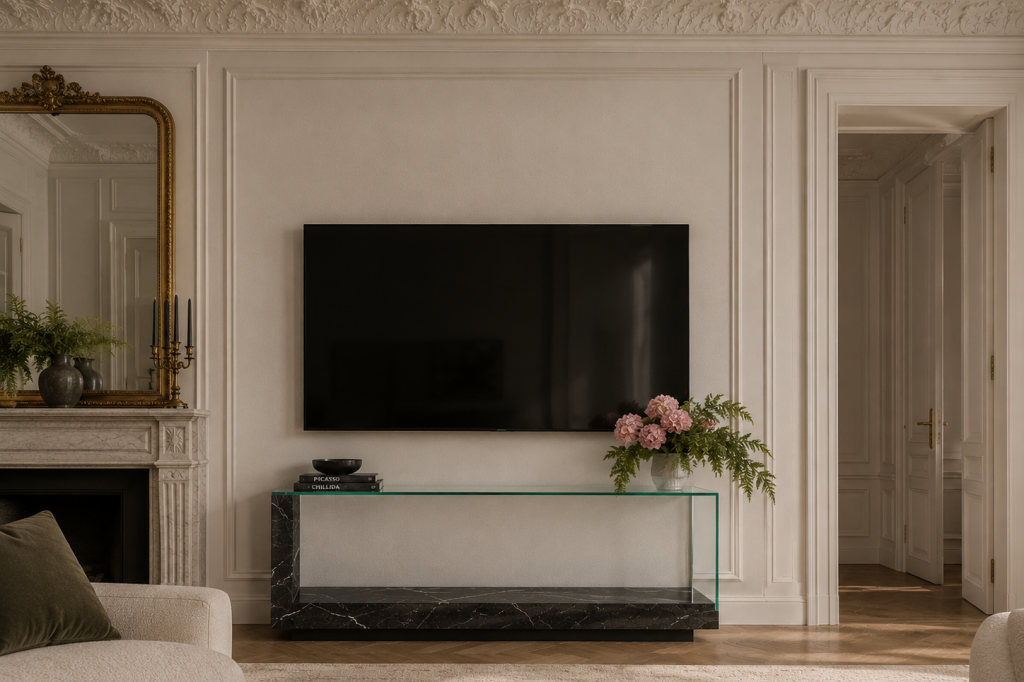 FORNIX TV MARBLE TABLE DESIGN MODERN LUXURY BESPOKE